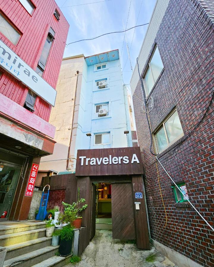 Travelers A Korea Hostel سيول المظهر الخارجي الصورة